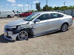 Vehiculos salvage en venta de Copart Miami, FL: 2014 Chevrolet Impala LT