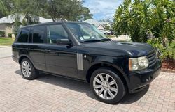 Salvage cars for sale from Copart Orlando, FL: 2006 Land Rover Range Rover HSE