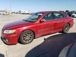 Salvage cars for sale from Copart Grand Prairie, TX: 2011 Hyundai Azera GLS