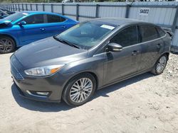 Vehiculos salvage en venta de Copart Riverview, FL: 2018 Ford Focus Titanium