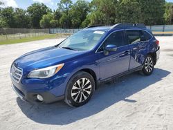 Subaru salvage cars for sale: 2017 Subaru Outback 2.5I Limited