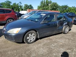 Honda salvage cars for sale: 2003 Honda Accord EX