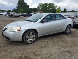 Pontiac salvage cars for sale: 2009 Pontiac G6