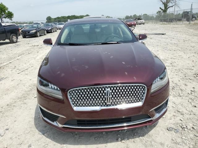 2018 Lincoln MKZ Hybrid Premiere