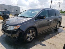 Honda Odyssey Touring salvage cars for sale: 2012 Honda Odyssey Touring