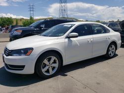 Volkswagen salvage cars for sale: 2014 Volkswagen Passat SE