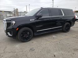 GMC salvage cars for sale: 2021 GMC Yukon XL K1500 SLT