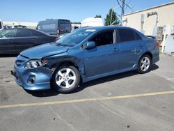 Toyota Corolla salvage cars for sale: 2012 Toyota Corolla Base