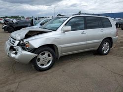Salvage cars for sale from Copart Woodhaven, MI: 2006 Toyota Highlander Limited