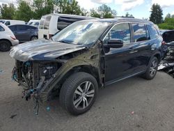 Honda Pilot exl Vehiculos salvage en venta: 2017 Honda Pilot EXL