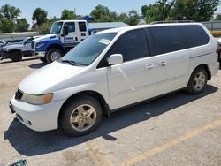 Salvage cars for sale from Copart Wichita, KS: 2001 Honda Odyssey EX