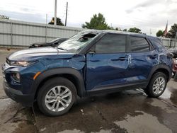 Chevrolet Trailblzr salvage cars for sale: 2021 Chevrolet Trailblazer LS