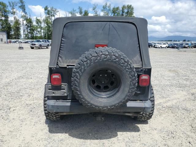 2001 Jeep Wrangler / TJ SE