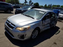 Subaru Vehiculos salvage en venta: 2012 Subaru Impreza Premium