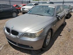 BMW salvage cars for sale: 2006 BMW 530 I