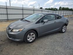 Honda salvage cars for sale: 2013 Honda Civic LX