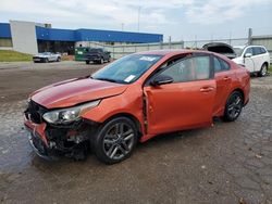 KIA Forte salvage cars for sale: 2020 KIA Forte GT Line