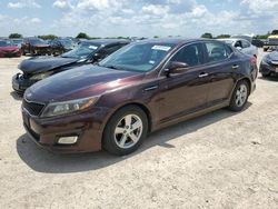 Salvage cars for sale from Copart San Antonio, TX: 2014 KIA Optima LX