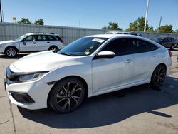 Honda Civic Sport Vehiculos salvage en venta: 2019 Honda Civic Sport