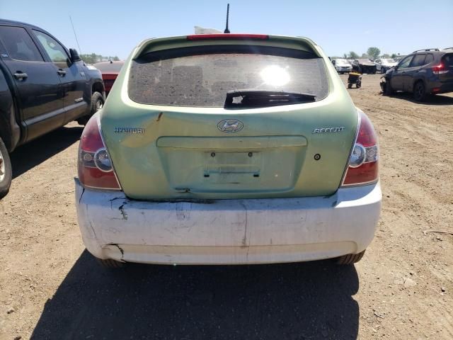 2010 Hyundai Accent Blue