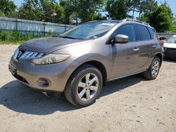 Nissan Murano salvage cars for sale: 2009 Nissan Murano S