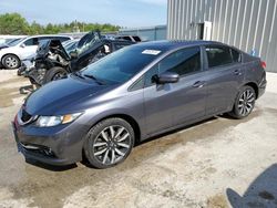 Salvage cars for sale from Copart Franklin, WI: 2015 Honda Civic EXL