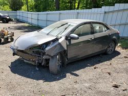 2016 Toyota Corolla L en venta en Center Rutland, VT