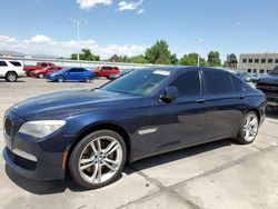 BMW 7 Series salvage cars for sale: 2010 BMW 750 LI