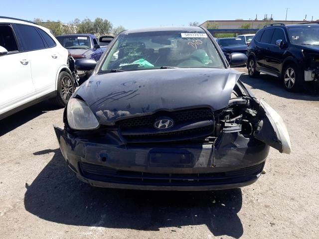 2010 Hyundai Accent Blue