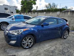 Vehiculos salvage en venta de Copart Opa Locka, FL: 2017 Hyundai Veloster