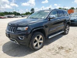 Jeep Grand Cherokee salvage cars for sale: 2014 Jeep Grand Cherokee Overland