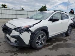 Subaru salvage cars for sale: 2024 Subaru Crosstrek Premium