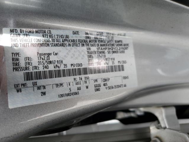2012 Ford Focus SEL