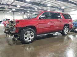 Chevrolet Suburban salvage cars for sale: 2015 Chevrolet Suburban K1500 LTZ