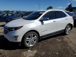 2018 Chevrolet Equinox Premier en venta en Woodhaven, MI