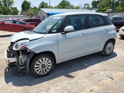 Salvage cars for sale from Copart Wichita, KS: 2015 Fiat 500L Easy