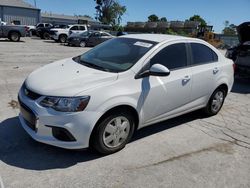 Chevrolet salvage cars for sale: 2017 Chevrolet Sonic LS