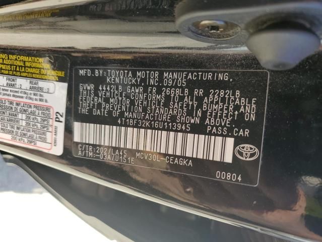 2006 Toyota Camry LE