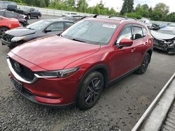 Mazda cx-5 Grand Touring salvage cars for sale: 2018 Mazda CX-5 Grand Touring