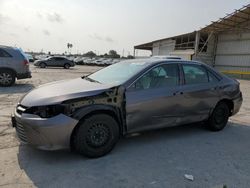 Toyota salvage cars for sale: 2016 Toyota Camry LE