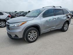 Toyota salvage cars for sale: 2016 Toyota Highlander LE