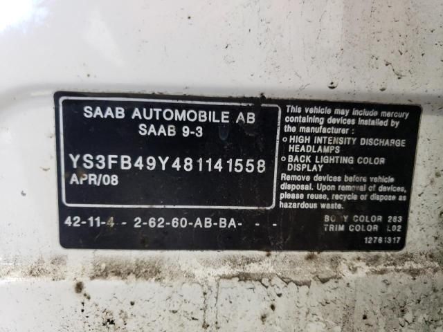 2008 Saab 9-3 2.0T