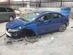 Salvage cars for sale from Copart Apopka, FL: 2013 Honda Civic EX