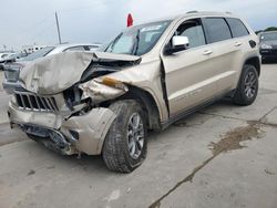 Jeep salvage cars for sale: 2014 Jeep Grand Cherokee Limited