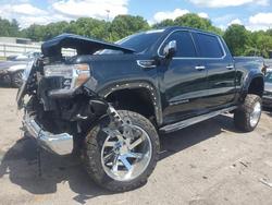GMC salvage cars for sale: 2021 GMC Sierra K1500 SLT