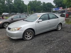 Salvage cars for sale from Copart Finksburg, MD: 2002 Toyota Camry LE