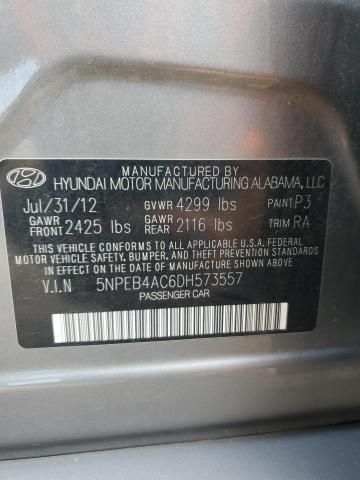 2013 Hyundai Sonata GLS