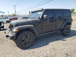 Salvage cars for sale from Copart Colton, CA: 2022 Jeep Wrangler Unlimited Sport