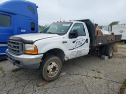 Ford F550 salvage cars for sale: 2001 Ford F550 Super Duty