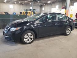 Vehiculos salvage en venta de Copart Blaine, MN: 2013 Honda Civic LX